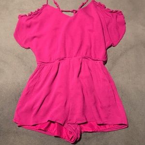 Pink romper